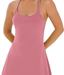 Collections spaghetti strap fit & flare dress